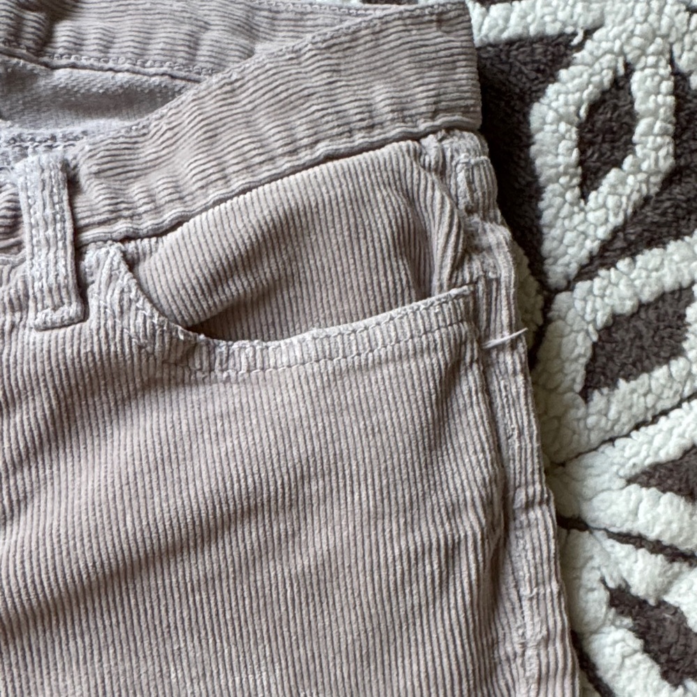Active USA Kids' Casual Corduroy Pants in Beige - Picture 3 of 12